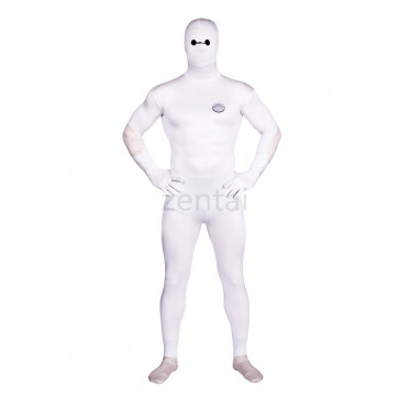 Big Hero 6 Baymax Full Body Spandex Lycra Zentai Suit 