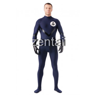 Fantastic Four Human Torch Jonathan Storm Full Body Cosplay Zentai Suit