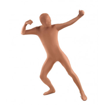 Flesh Color Unisex Full Body Zentai Suit