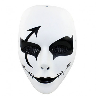 Melbourne Shuffle Dance Hand-painted Cosplay Mask