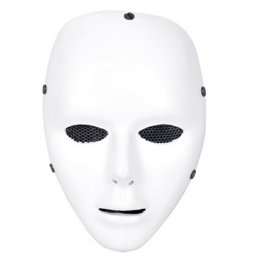 Melbourne Shuffle Dance White Cosplay Mask