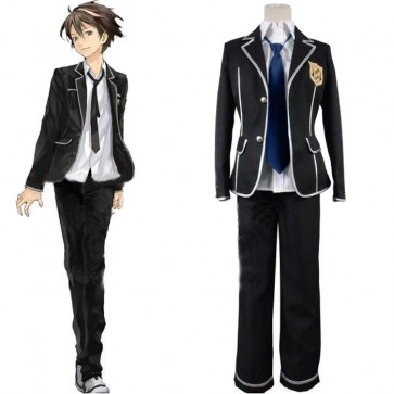 Guilty Crown Ouma Shu Male School Uniform Cosplay Costume