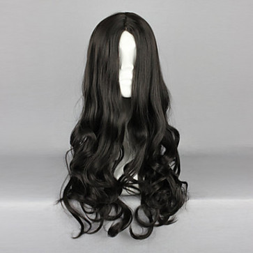 Gyaru Black 50cm Classic Lolita Cosplay Wig