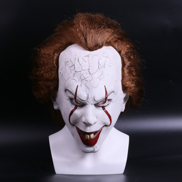 Movie It Pennywise Clown Horror Cosplay Mask