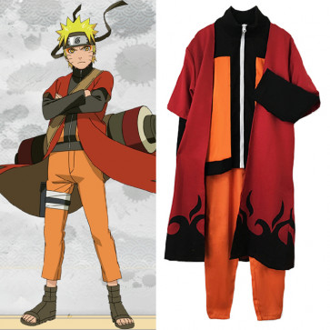 Naruto Uzumaki Naruto Cloak Cosplay Costume