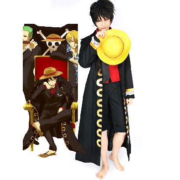 One Piece Monkey D. Luffy Uniform Cosplay Costume