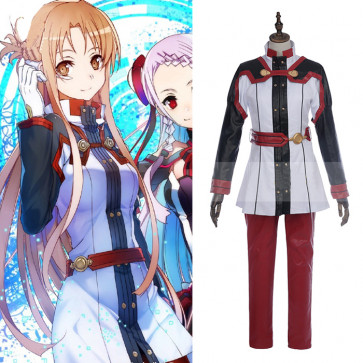 Sword Art Online Yuuki Asuna Cosplay Costume