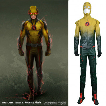 Reverse Flash Cosplay