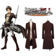 Attack on Titan Shingeki no Kyojin Levi Ackerman Scouting Legion Cloak Cosplay Costume