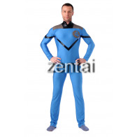 Fantastic Four Human Torch Full Body Spandex Lycra Cosplay Zentai Suit