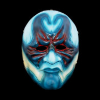Payday 2 Heist Robber Blue Horror Cosplay Mask