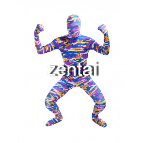 Full Body Camouflage Spandex Lycra Zentai