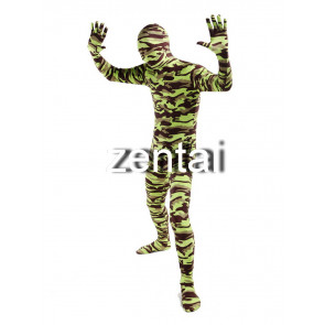 Full Body Camouflage Spandex Lycra Zentai