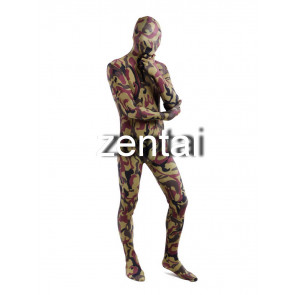 Full Body Camouflage Spandex Lycra Zentai