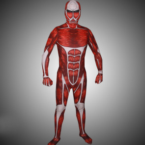 Attack on Titan 50M Colossal Titan Full Body Cosplay Zentai 