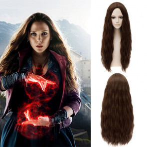 Marvel Avengers 2: Age of Ultron Scarlet Witch Brown Cosplay Wig