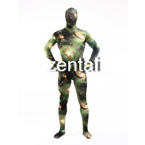 Full Body Starry Night Spandex Lycra Zentai