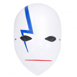 GRP Mask Anime Darker Than Black Mask BK-201 Cosplay Mask Glass Fiber Reinforced Plastics Mask