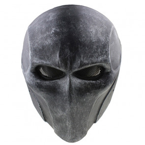 GRP Mask Anime Deathstroke Mask Deathstroke Cosplay Mask Glass Fiber Reinforced Plastics Mask