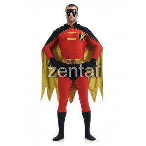 Halloween Full Body Robin Hood Lycra Cosplay Zentai Suit 