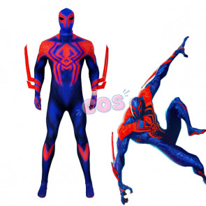 Marvel Spider-Man: Across the Spider-Verse Miguel O'Hara Spider-Man 2099 Cosplay Costume