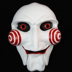 Movie Saw Billy Puppet Scary Horror Cosplay Mask