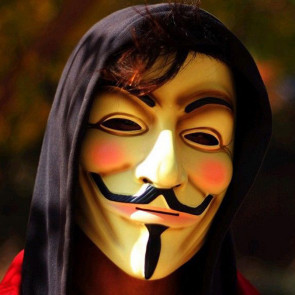 V for Vendetta Guy Fawkes Anonymous Cosplay Mask