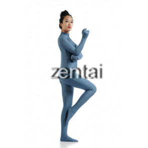 Women's Full Body Dark Blue Color Spandex Lycra Zentai