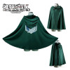 Attack on Titan Shingeki No Kyojin Scout Legion Cape Cloak Cosplay Costume