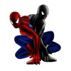 Kid Spider-Man Spiderman Full Body Black Cosplay Zentai Suit