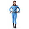 Fantastic Four Invisible Woman Susan Storm Full Body Cosplay Zentai Suit 