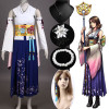 Final Fantasy X FFX Yuna Outfit Cosplay Costume