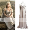 Game of Thrones Daenerys Targaryen Gray Dress Cosplay Costume