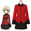 GIRLS und PANZER Darjeeling School Uniform Cosplay Costume