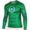 Green Lantern Cosplay Long Sleeve Round Collar T-shirt