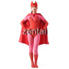 Female Batman Full Body Pink Spandex Lycra Cosplay Zentai Suit