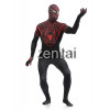 Spider-Man Spiderman Full Body Black and Red Cosplay Zentai Suit