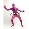 Spider-Man Spiderman Full Body Fuchsia Color Cosplay Zentai Suit