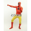Spider-Man Spiderman Full Body Orange and Yellow Cosplay Zentai Suit