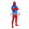 Spider-Man Spiderman Full Body Red Color with Hoodie Cosplay Zentai Suit