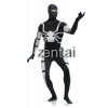 Spider-Man Spiderman Full Body Black & White Cosplay Zentai Suit