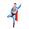 Superman Full Body Light Blue Spandex Lycra Cosplay Zentai Suit 