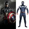 Captain America 2 Full Body Spandex Lycra Cosplay Zentai Suit