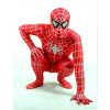 Spider-Man Spiderman Full Body Red Lycra Cosplay Zentai Suit