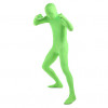 Unisex Full Body Green Color Lycra Zentai Suit