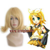 Vocaloid Kagamine Rin Golden Cosplay Wig