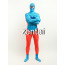 Spiderman Cyan and Orange Color Cosplay Zentai Suit