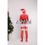 Christmas Santa Claus Red Cosplay Costume Zentai Suit 