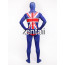 Full Body American Flag Spandex Lycra Zentai