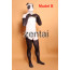 Full Body Panda Spandex Lycra Zentai Suit